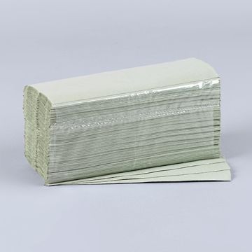 Handtuchpapier C-Falz 33 cm x 25 cm grün 1-lagig (20 x 180)