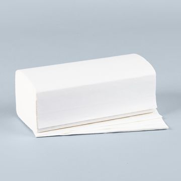Handtuchpapier V-Falz 23 cm x 25 cm hochweiss "Comfort" 2-lagig (20x160)