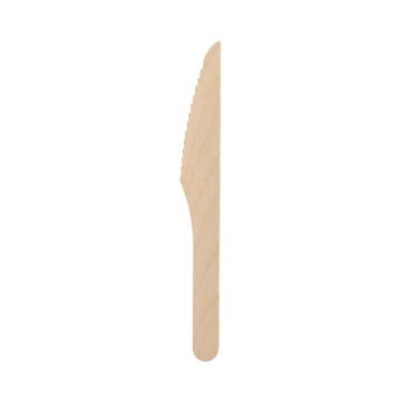 Messer, Holz 16,5 cm gewachst