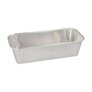 Kastenformen, Alu eckig 1,09 l 6 cm x 10,2 cm x 23 cm
