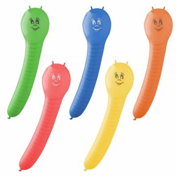 Luftballons farbig sortiert "Caterpillar"