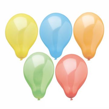 Luftballons Ø 19 cm farbig sortiert "Rainbow"