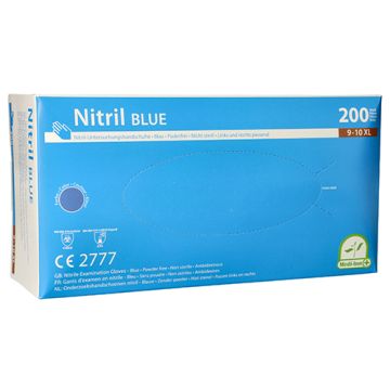 "Medi-Inn" Handschuhe, Nitril puderfrei "Blue" blau Größe XL