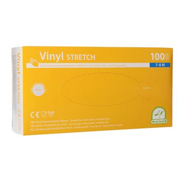 "Medi-Inn" Handschuhe, Vinyl puderfrei "Stretch" Größe M