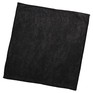 Microfasertücher 40 cm x 40 cm schwarz