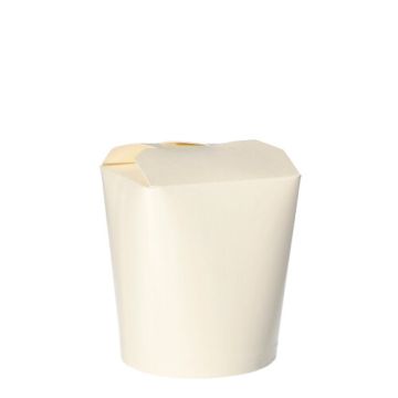 Snackboxen "To Go" eckig 550 ml 10 cm x 8,5 cm x 7,5 cm weiss