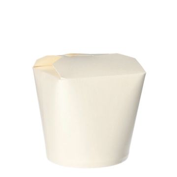 Snackboxen "To Go" eckig 750 ml 10,1 cm x 10 cm x 9,1 cm weiss