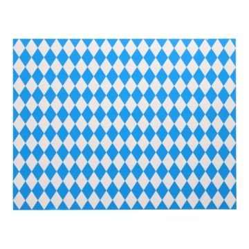 Tischsets, Papier 30 cm x 40 cm "Bayrisch Blau"