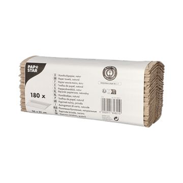 Handtuchpapier C-Falz 31 cm x 25 cm natur 1-lagig
