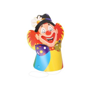 Hütchen "Clowngesicht"