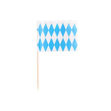 Deko-Picker 8 cm "Bayrisch Blau"
