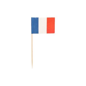 Deko-Picker 8 cm "Frankreich"