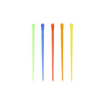 Deko-Picker, PS 8 cm farbig sortiert "Drop"