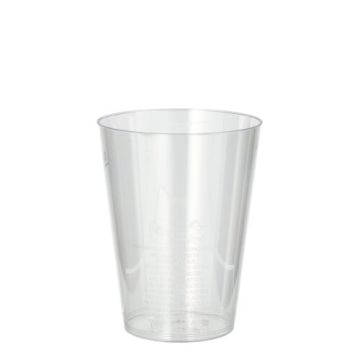 Trinkbecher, PS 0,2 l Ø 7,5 cm · 9,7 cm glasklar