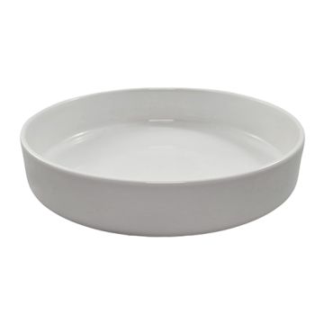 Schale Porzellan rund 550 ml Ø 18 cm · 3,5 cm weiss "Ano"