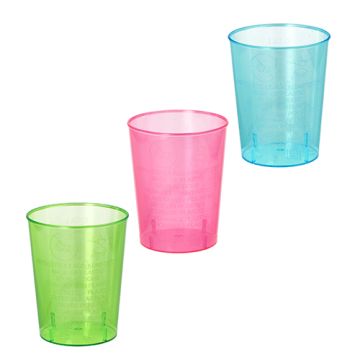 Gläser für Schnaps, PS 4 cl Ø 4,2 cm · 5,2 cm farbig sortiert