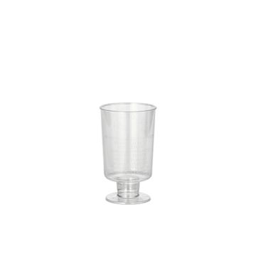 Stiel-Gläser für Schnaps, PS 4 cl Ø 3,8 cm · 6,3 cm glasklar einteilig