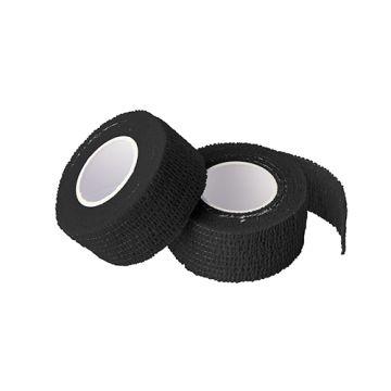 Pflaster / Bandagen selbsthaftend 5 m x 2,5 cm schwarz