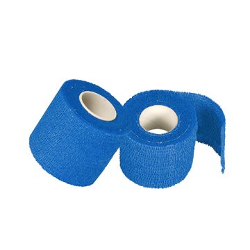 Pflaster / Bandagen selbsthaftend 5 m x 5 cm blau