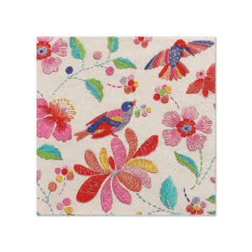 Servietten, 3-lagig 1/4-Falz 25 cm x 25 cm "Brasil"