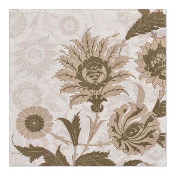 Servietten, 3-lagig 1/4-Falz 33 cm x 33 cm "Natural Flowers"