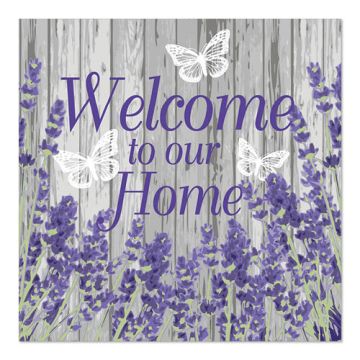 Servietten, 3-lagig 1/4-Falz 33 cm x 33 cm "Welcome"