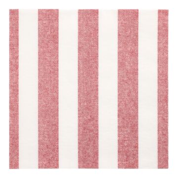 Servietten "ROYAL Collection" 1/4-Falz 40 cm x 40 cm bordeaux "Lines"