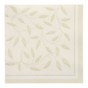 Servietten "ROYAL Collection" 1/4-Falz 40 cm x 40 cm champagner "New Mediterran"