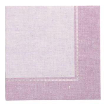Servietten "ROYAL Collection" 1/4-Falz 40 cm x 40 cm flieder "Linum"