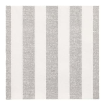 Servietten "ROYAL Collection" 1/4-Falz 40 cm x 40 cm grau "Lines"