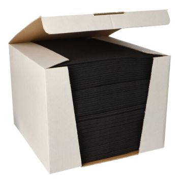 Servietten "ROYAL Collection" 1/4-Falz 40 cm x 40 cm tiefschwarz