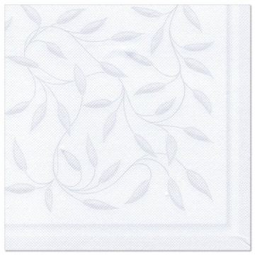 Servietten "ROYAL Collection" 1/4-Falz 40 cm x 40 cm weiss "New Mediterran"