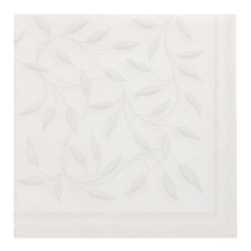 Servietten "ROYAL Collection" 1/4-Falz 40 cm x 40 cm weiss "New Mediterran"