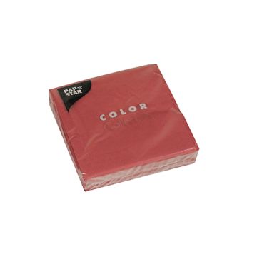Servietten, 3-lagig 1/4-Falz 24 cm x 24 cm bordeaux