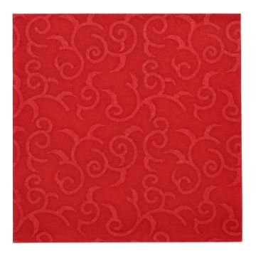 Servietten "ROYAL Collection" 1/4-Falz 40 cm x 40 cm bordeaux "Casali"