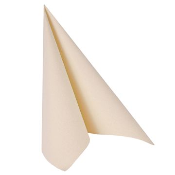 Servietten "ROYAL Collection" 1/4-Falz 40 cm x 40 cm champagner