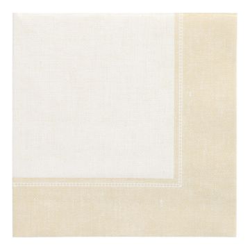 Servietten "ROYAL Collection" 1/4-Falz 40 cm x 40 cm champagner "Linum"