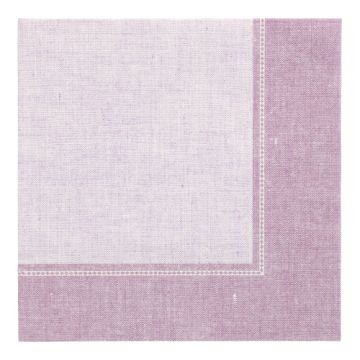 Servietten "ROYAL Collection" 1/4-Falz 40 cm x 40 cm flieder "Linum"