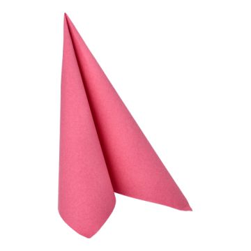 Servietten "ROYAL Collection" 1/4-Falz 40 cm x 40 cm fuchsia