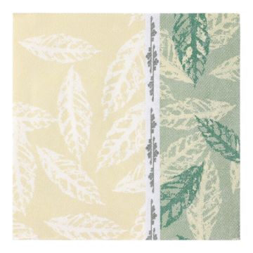 Servietten "ROYAL Collection" 1/4-Falz 40 cm x 40 cm grün "Autumn"
