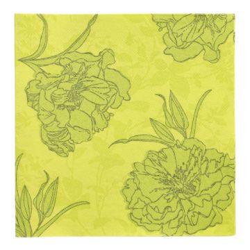 Servietten "ROYAL Collection" 1/4-Falz 40 cm x 40 cm grün "Thalia"