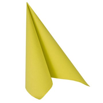 Servietten "ROYAL Collection" 1/4-Falz 40 cm x 40 cm limonengrün