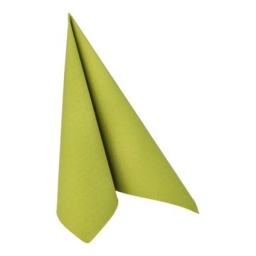 Servietten "ROYAL Collection" 1/4-Falz 40 cm x 40 cm olivgrün
