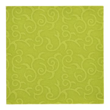 Servietten "ROYAL Collection" 1/4-Falz 40 cm x 40 cm olivgrün "Casali"