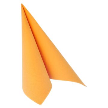 Servietten "ROYAL Collection" 1/4-Falz 40 cm x 40 cm orange