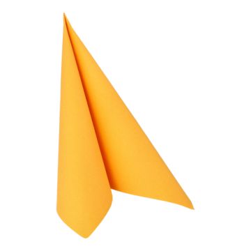 Servietten "ROYAL Collection" 1/4-Falz 40 cm x 40 cm orange