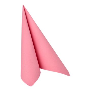 Servietten "ROYAL Collection" 1/4-Falz 40 cm x 40 cm rosa
