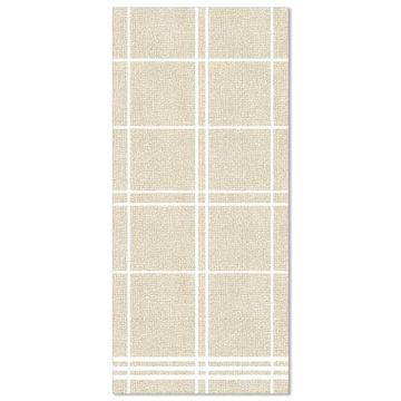 Servietten "ROYAL Collection" 1/6-Falz 48 cm x 33 cm sand "Kitchen Craft"