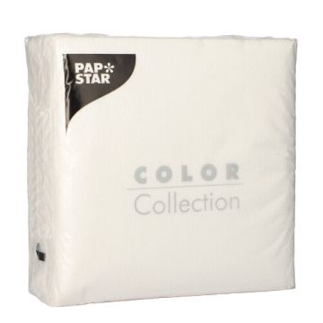 Servietten, 1-lagig 1/4-Falz 33 cm x 33 cm weiss