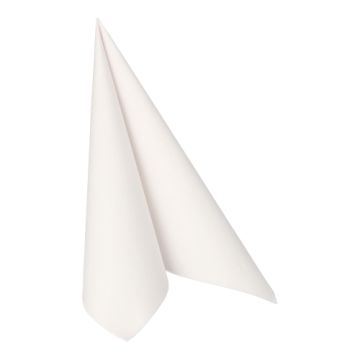 Servietten "ROYAL Collection" 1/4-Falz 40 cm x 40 cm weiss